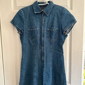 Vintage denim dress